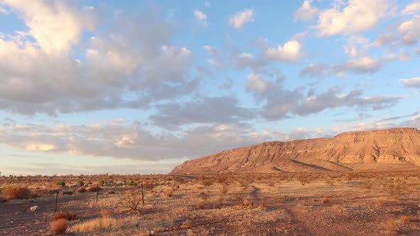 Lonesome highway on the high desert in the southwest USA alt