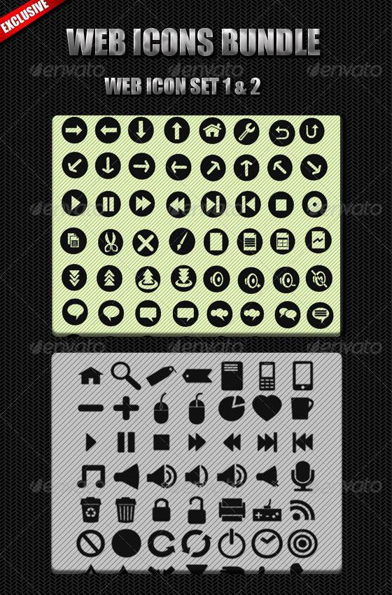 Web Icon Bundle - Web Icons