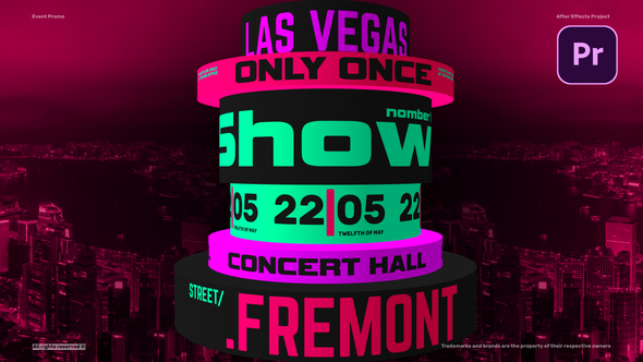 Event Promo - Text Animation Premiere Pro template preview