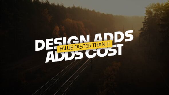 Kinetic Titles for Premiere Pro Premiere Pro template preview