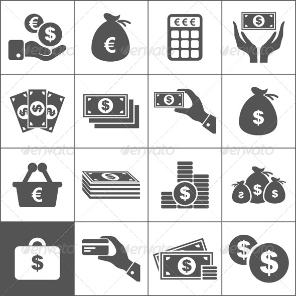 Money an Icon - Business Conceptual