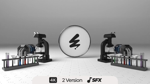 Science Intro Logo Stings template preview