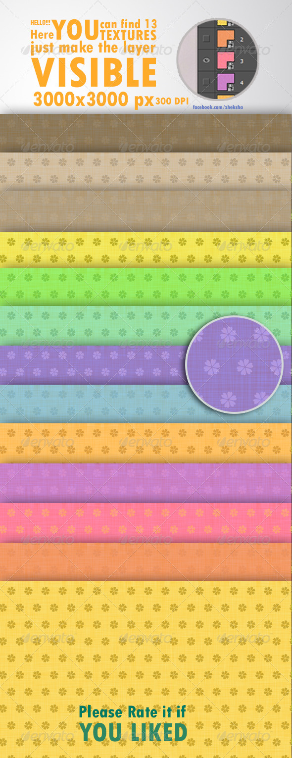 13 Soft Colored Texture - Textures
