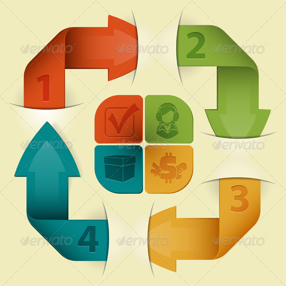 Infographics Design Template - Concepts Business