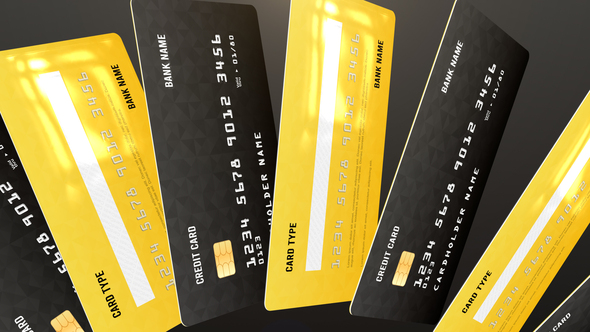 Credit Card Mockup Openers template preview