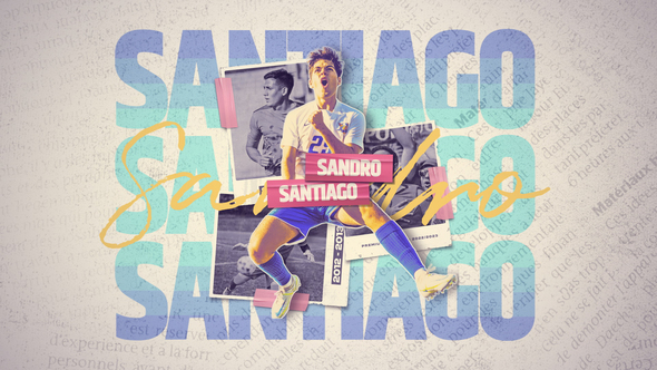 Sport Collage Intro Openers template preview