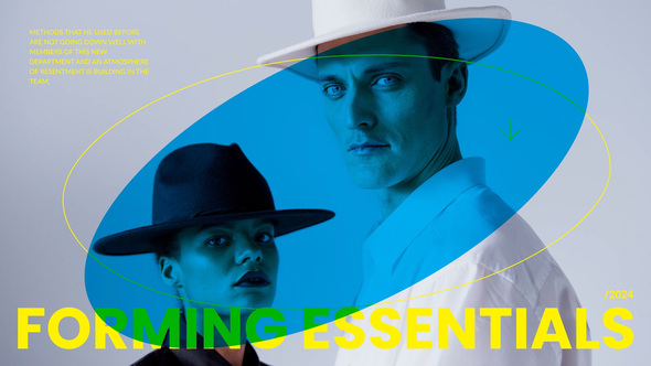 Corporate Typographic Promo Openers template preview