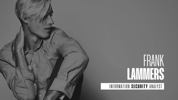 Simple Lower Thirds Elements template preview