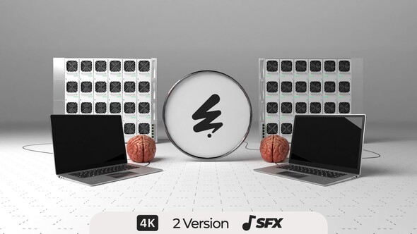 Ai Intro Logo Stings template preview