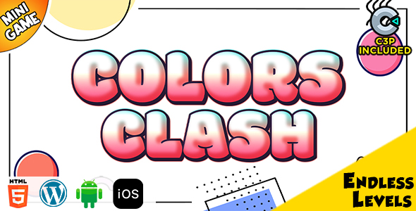 Colors Clash HTML5 Construct 3 Game