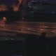 Top down Aerial view of the night highway with cars in the city 15 - VideoHive Item for Sale