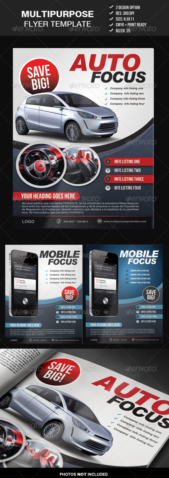 Multipurpose Flyer Template 3 - Commerce Flyers