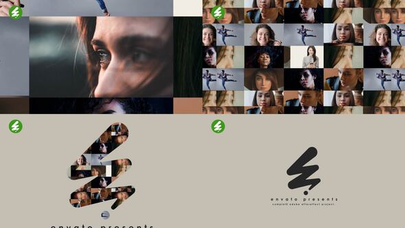 Short Logo Photo Opener Premiere Pro template preview