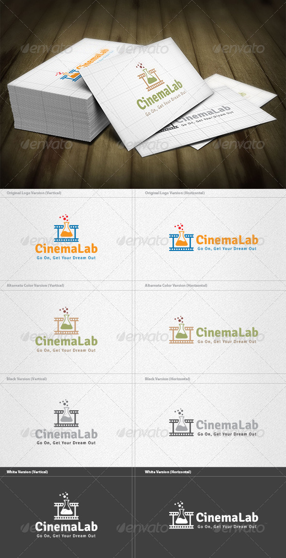 Cinema Lab Logo - Symbols Logo Templates