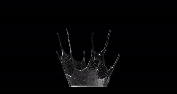 Crown Splash Water 3, Motion Graphics | VideoHive