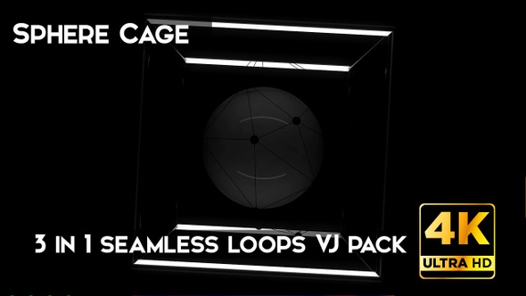 Sphere Cage VJ Loops