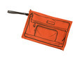 Orange handbag with sketched handbag on - PhotoDune Item for Sale