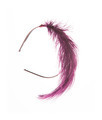 Purple feather diadem - PhotoDune Item for Sale