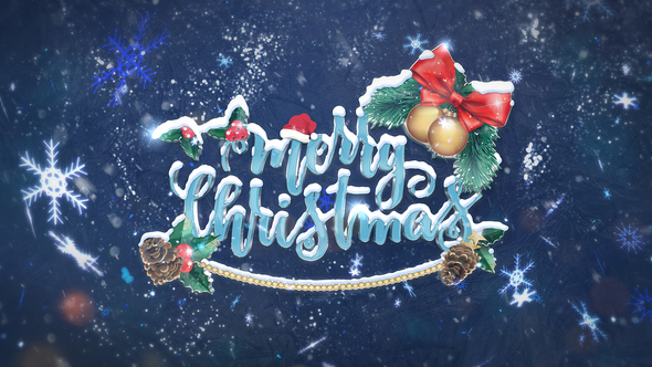 Christmas Logo Logo Stings template preview