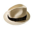 Raffia fedora hat with black band - PhotoDune Item for Sale