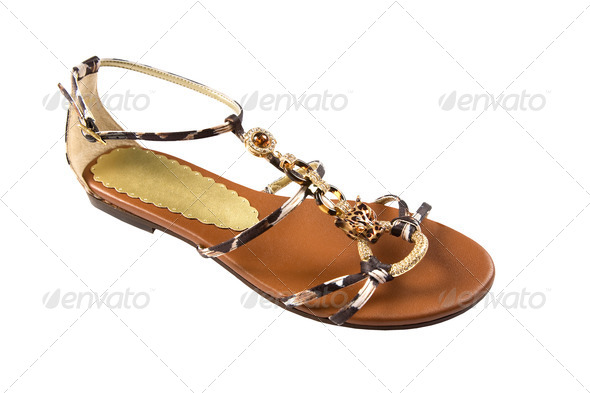 African jewel sandal - Stock Photo - Images