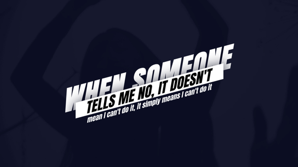 Minimal Titles Titles template preview