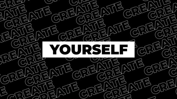 Kinetic Title Animation | After Effects Titles template preview