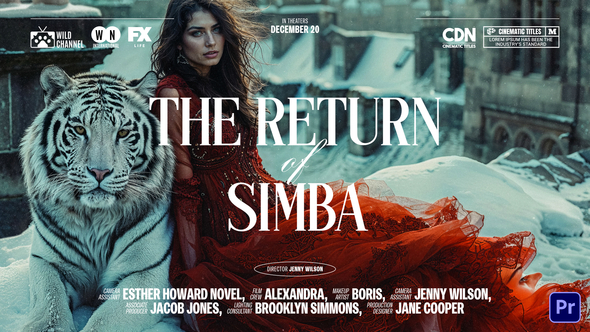 Emma Cinematic Titles Premiere Pro Premiere Pro template preview