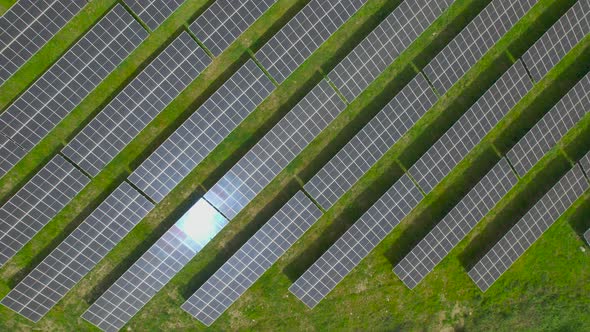 Flying Over the Solar Panel alt