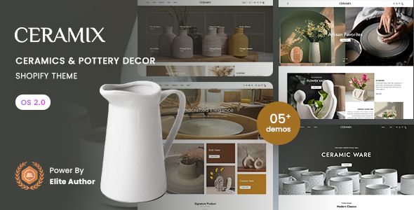 Ceramix - Ceramics & Pottery Decor Shopify 2.0 Theme