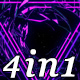Neon Pulse (4in1) Neon Pulse (4in1) - VideoHive Item for Sale