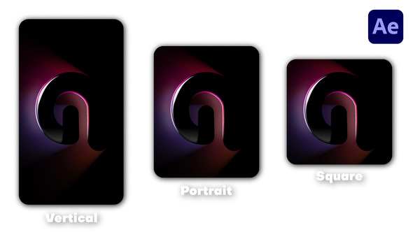 Vertical Logo Logo Stings template preview