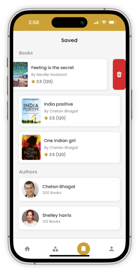 Ebooks Reader and Audiobooks Listen App template in React Native ...