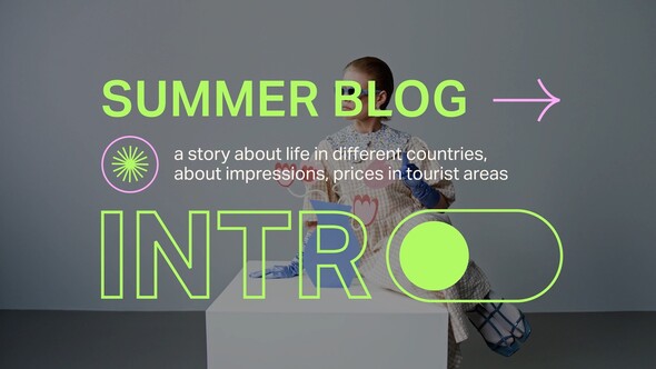 Summer Blog Intro Openers template preview