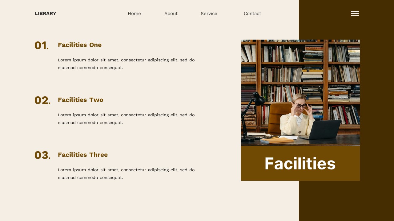 Library - Library Google Slide Templates, Presentation Templates ...