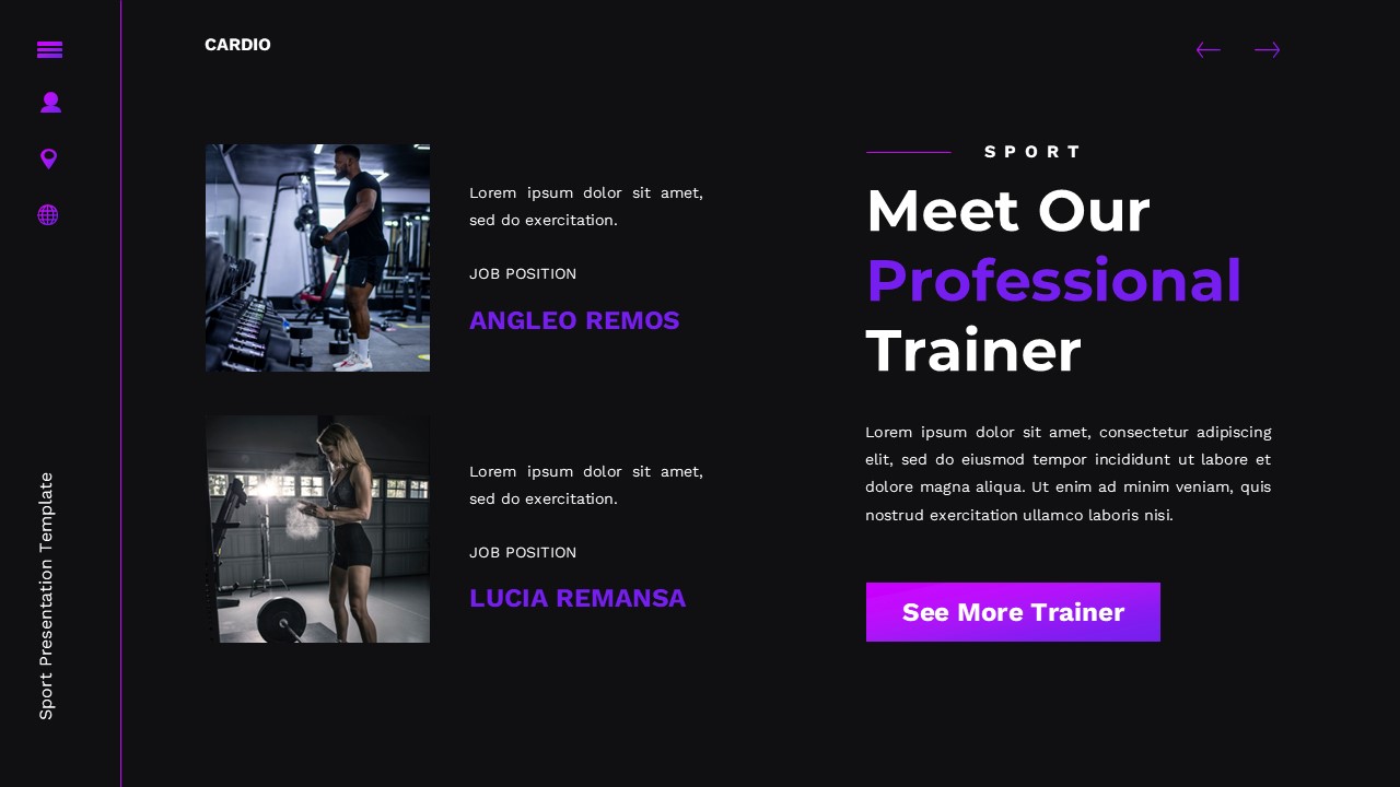 Cardio - Sport Powerpoint Templates, Presentation Templates | GraphicRiver