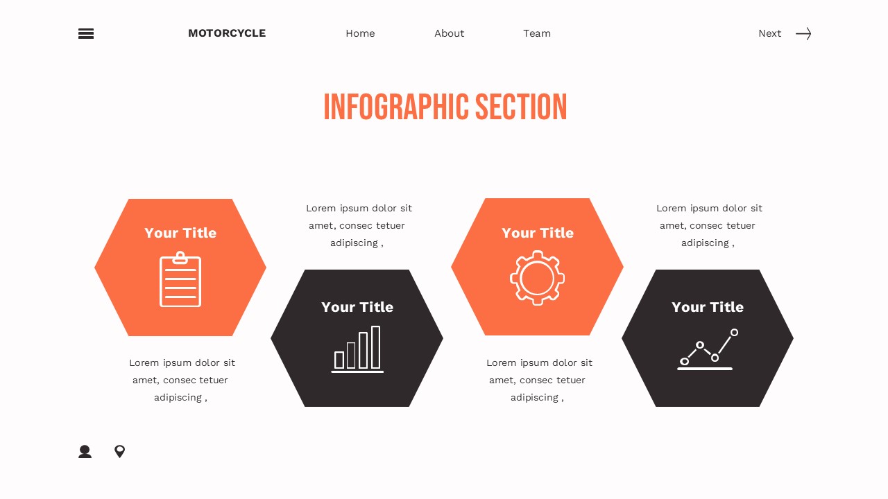 Motorcycle - Motorcycle Powerpoint Templates, Presentation Templates
