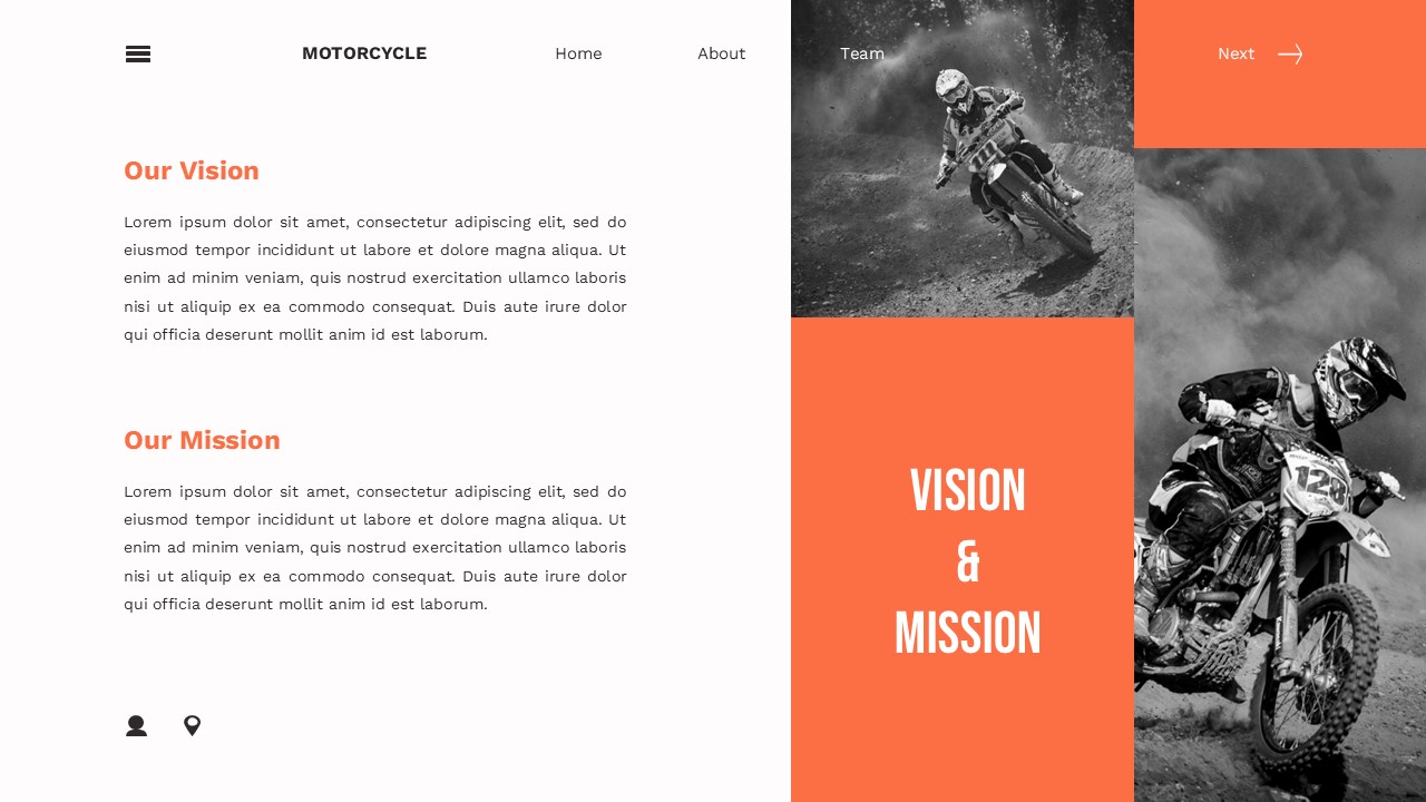 Motorcycle - Motorcycle Powerpoint Templates, Presentation Templates