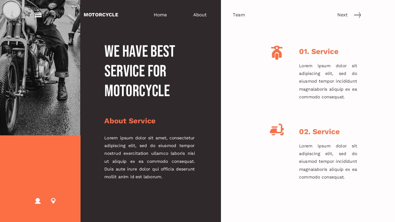 Motorcycle - Motorcycle Keynote Templates, Presentation Templates ...