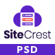 SiteCrest | Web Hosting PSD Template