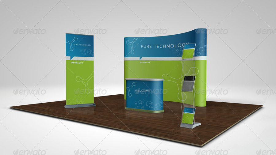 Download Trade Show Boot Mock-up by doa | GraphicRiver