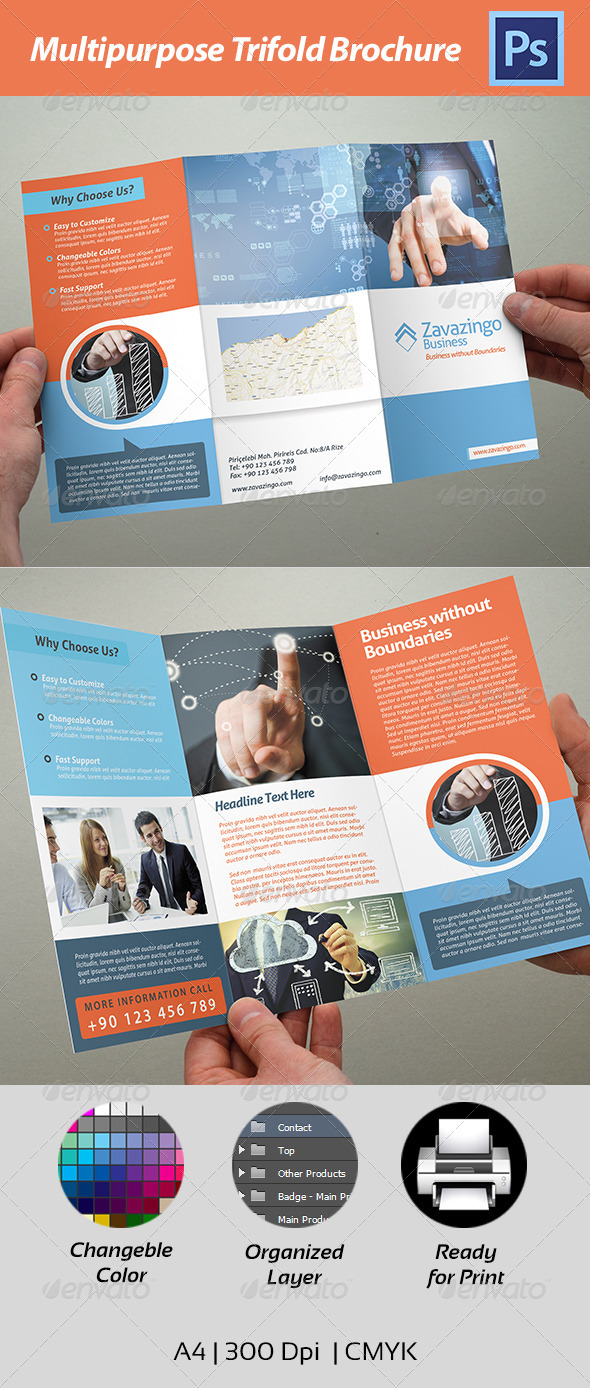 Trifold Brochure - Corporate Brochures