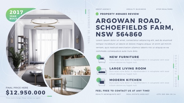 Real Estate Colorful Promo 2 Product Promo template preview