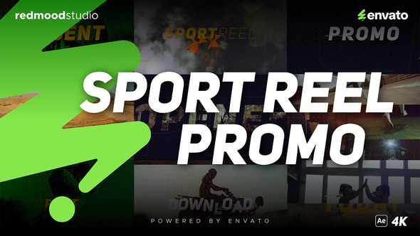 Sport Reel Promo Openers template preview