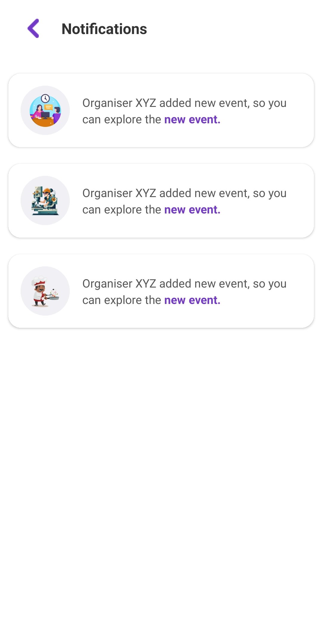 Event Ticket Booking App UI - React Native Template for Users & Event Organizers - 7
