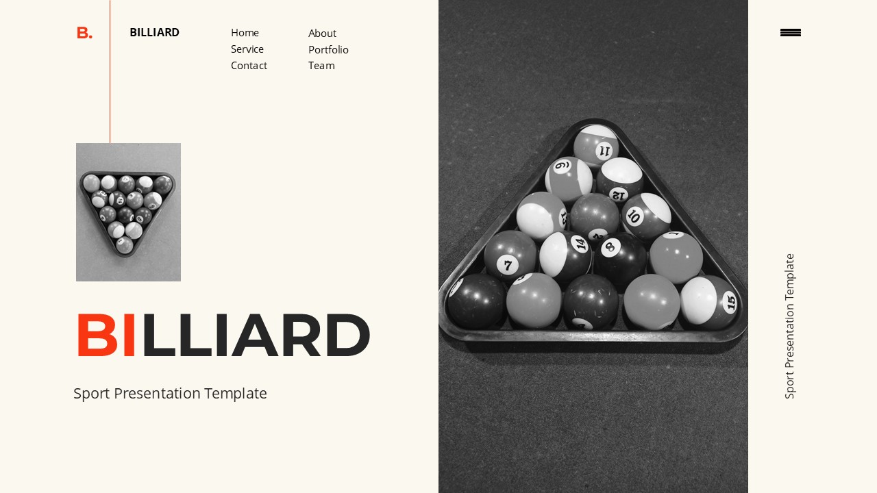 Billiard - Sport Powerpoint Templates, Presentation Templates ...
