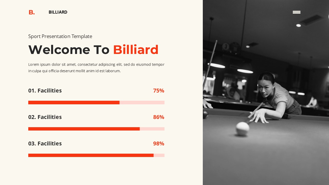 Billiard - Sport Powerpoint Templates, Presentation Templates ...