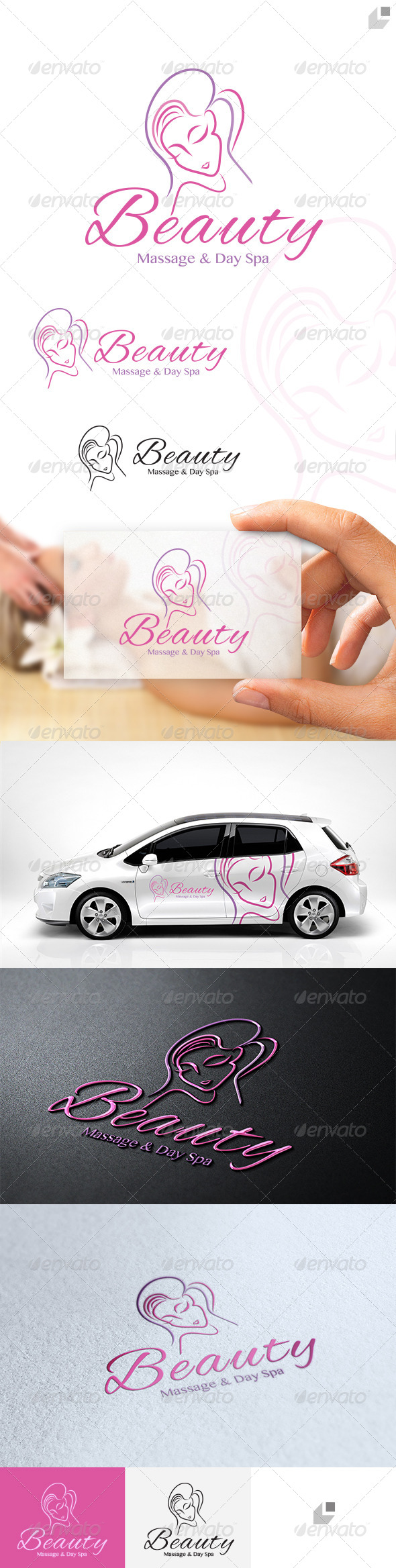 Beauty Logo - Humans Logo Templates