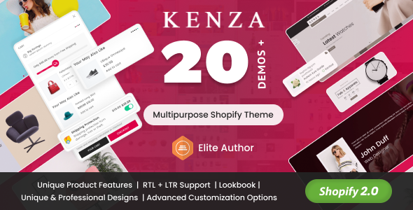 Kenza - Sectioned Multipurpose Shopify Theme