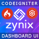 Zynix-CodeigniterBootstrapAdminDashboardTemplate